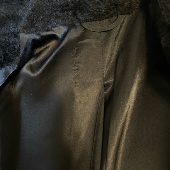 Woman wool jacket alpaca jacket coat - Picture 7 of 10